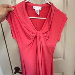 London Style Coral Dress